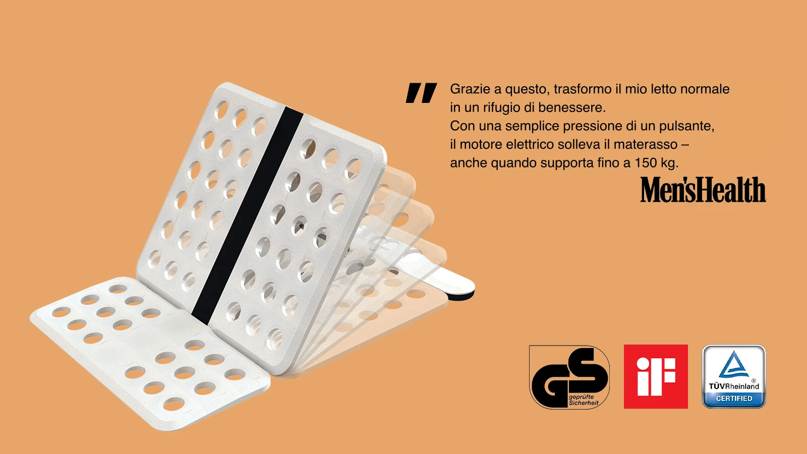 Cosylift Rete elettrica regolabile